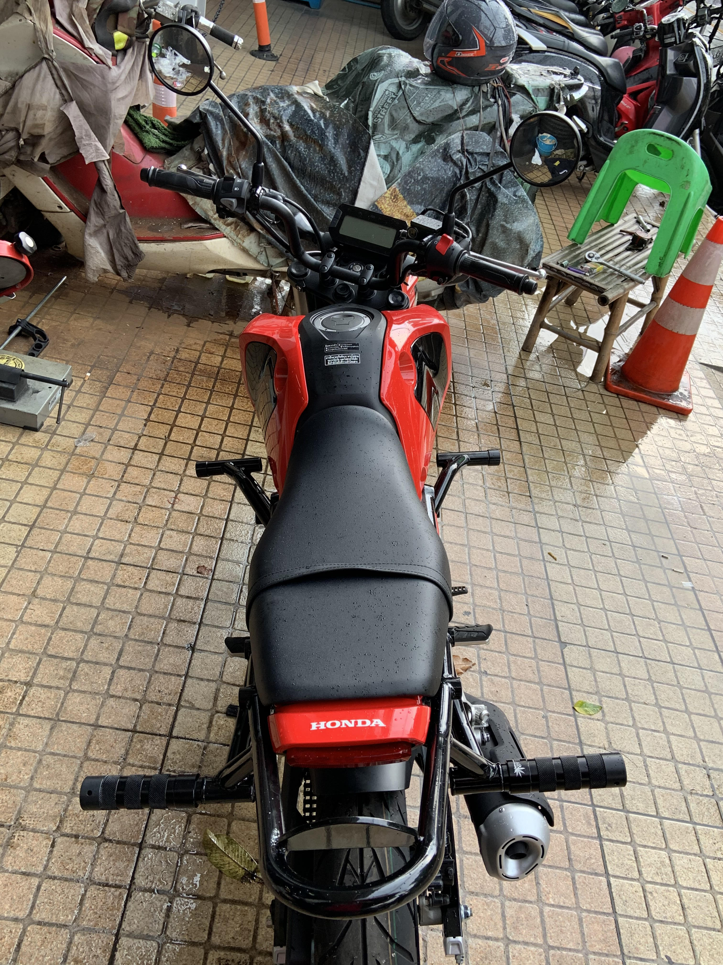 New Honda GROM 2021 Subcage with Titanium spark