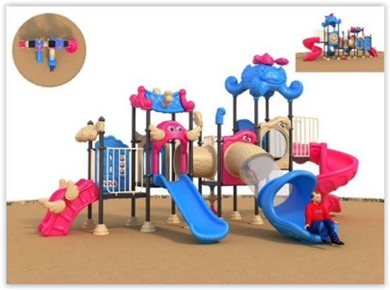 เครื่องเล่นสนาม,ของเล่นสนาม,สไลเดอร์ , ของเล่นเด็ก,ท่อลอด , มินิแฟร์รี่ B สินค้าพร้อมส่ง คิดค่าส่งตามจริง