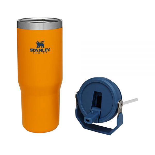 Classic Flip Straw Tumbler 30Oz Saffron