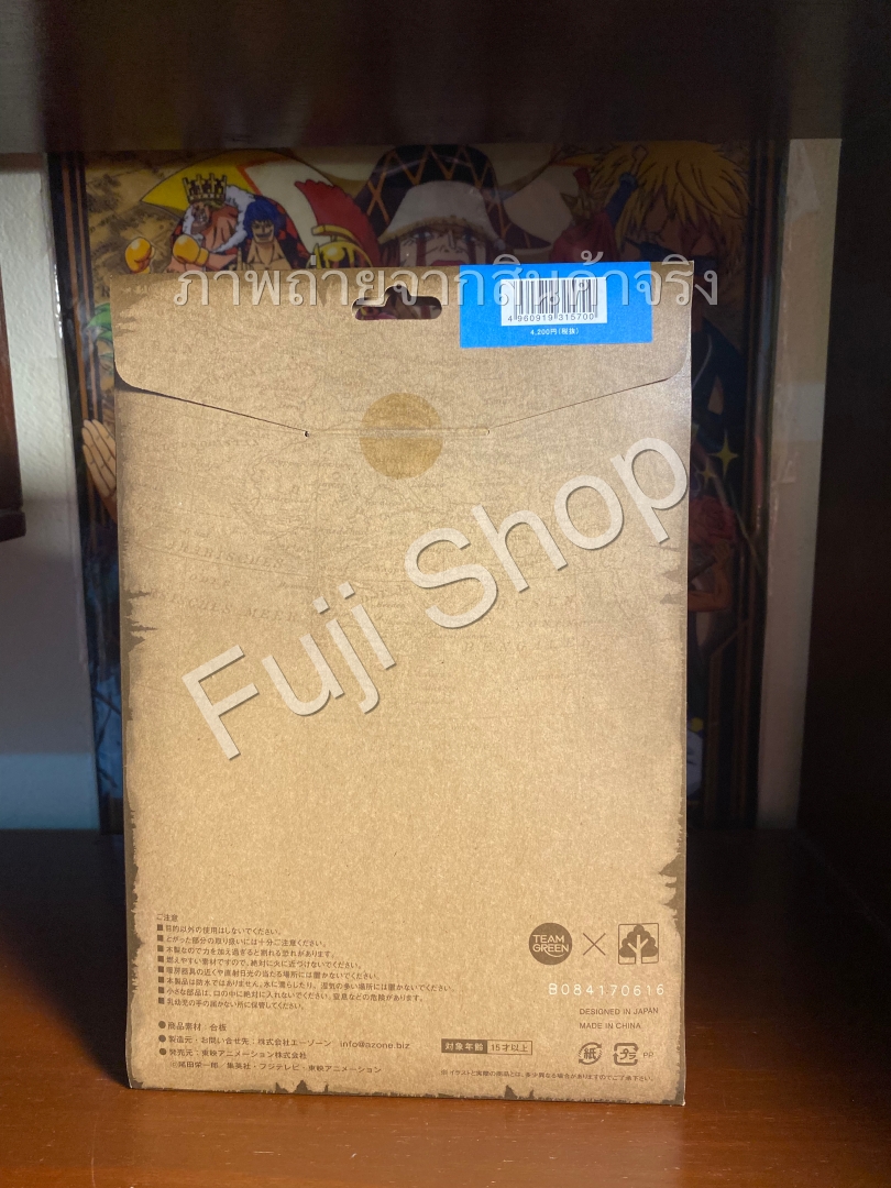 Thousand Sunny (แบบประกอบ) ของแท้ JP แมวทอง - Wooden Art ki-gu-mi [โมเดลเรือวันพีช]