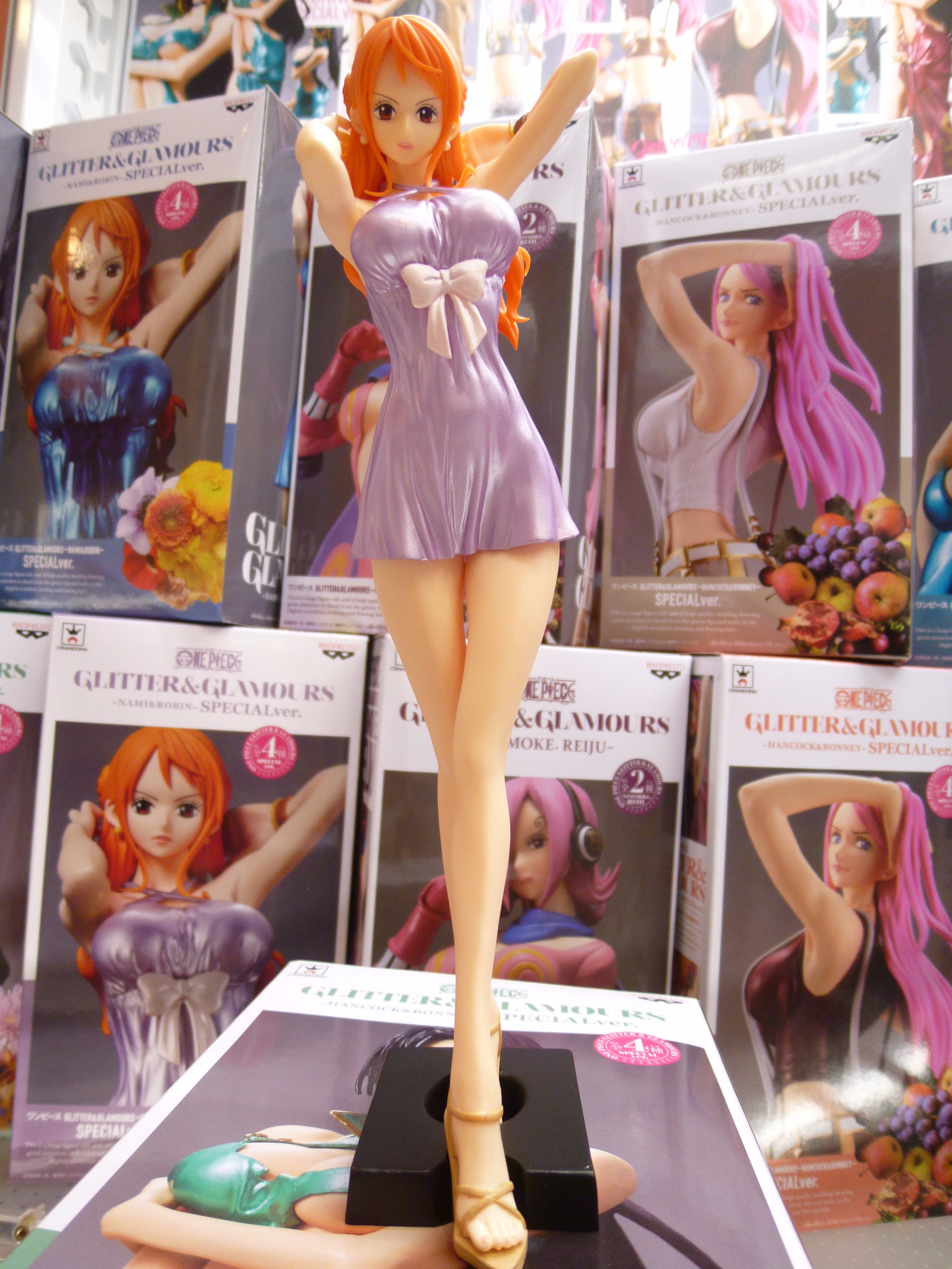 Nami Film Gold Special Color ของแท้ JP แมวทอง - Glitter & Glamours Banpresto [โมเดลวันพีช]