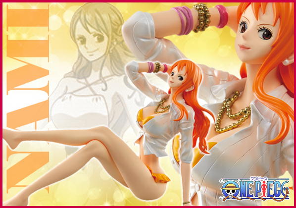Nami ของแท้ JP แมวทอง - Shiny Venus Glitter & Glamours Banpresto [โมเดลวันพีช]