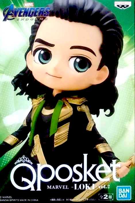 Loki - ver.A ของแท้ JP - Q Posket Banpresto [โมเดล Marvel]