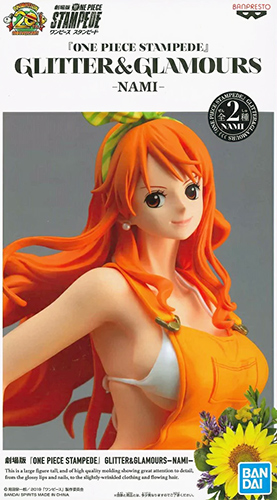 Nami Stampede ของแท้ JP แมวทอง - Glitter & Glamours Banpresto [โมเดลวันพีช]