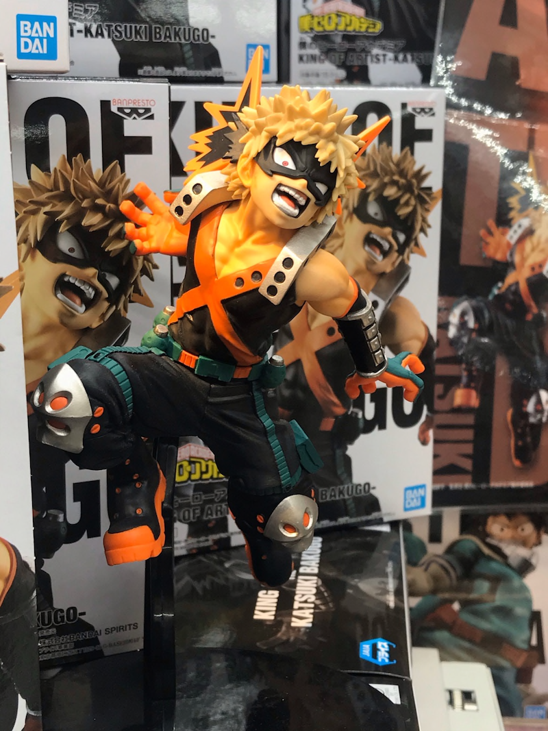 Bakugo ของแท้ JP - King of Artist Banpresto [โมเดล My Hero Academia]