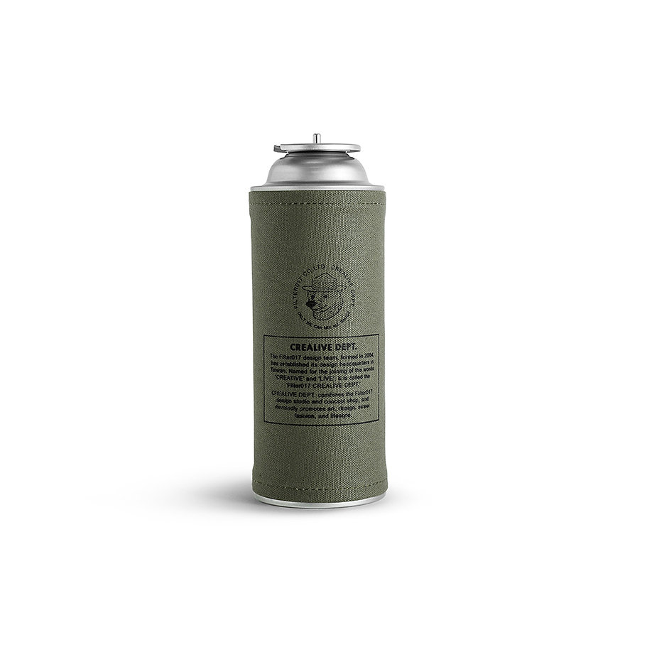 Waxed Canvas Cassettes Gas Canister Cover