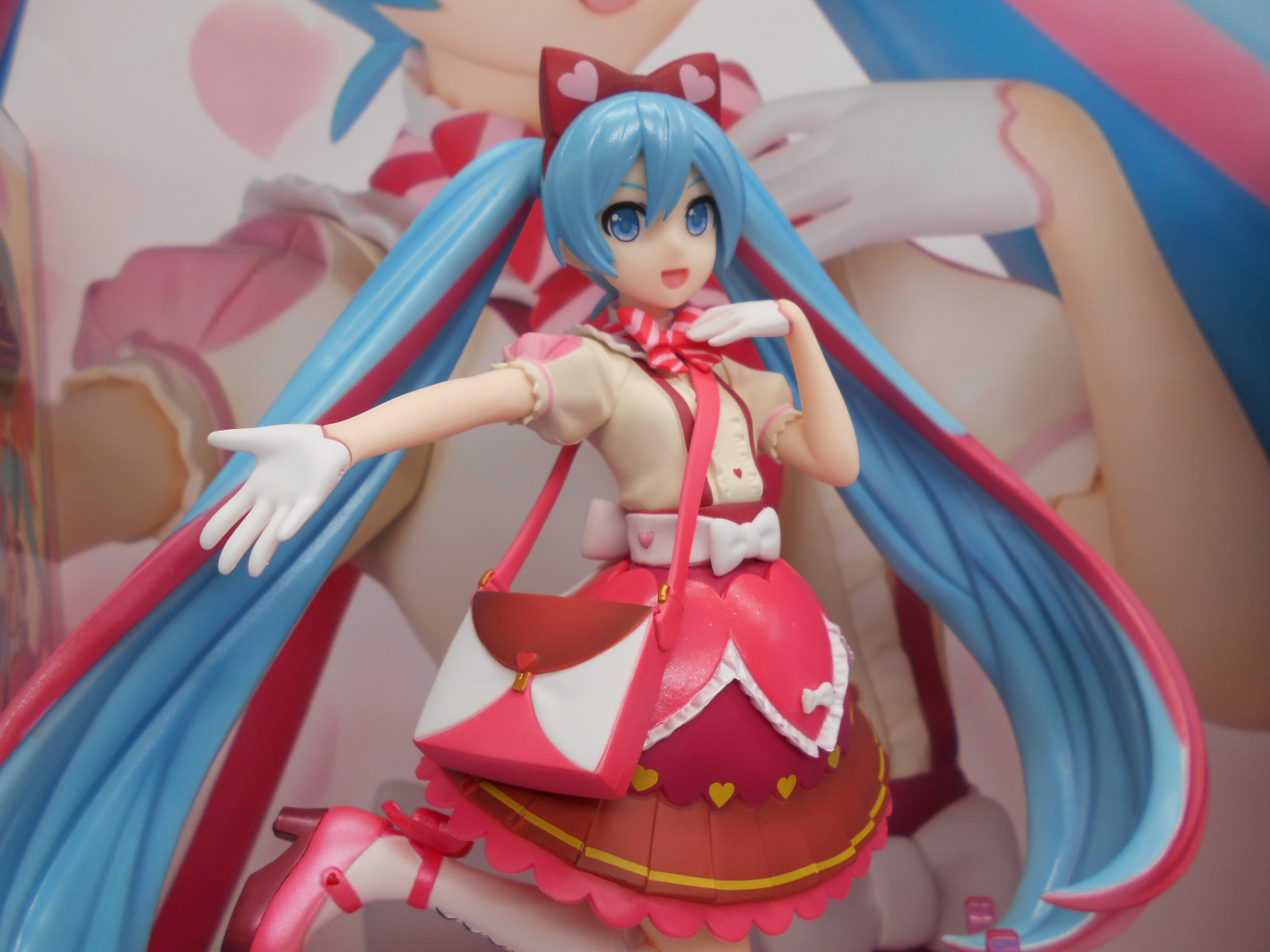 Miku Ribbon Heart ของแท้ JP - Super Premium Sega [โมเดล Project DIVA]