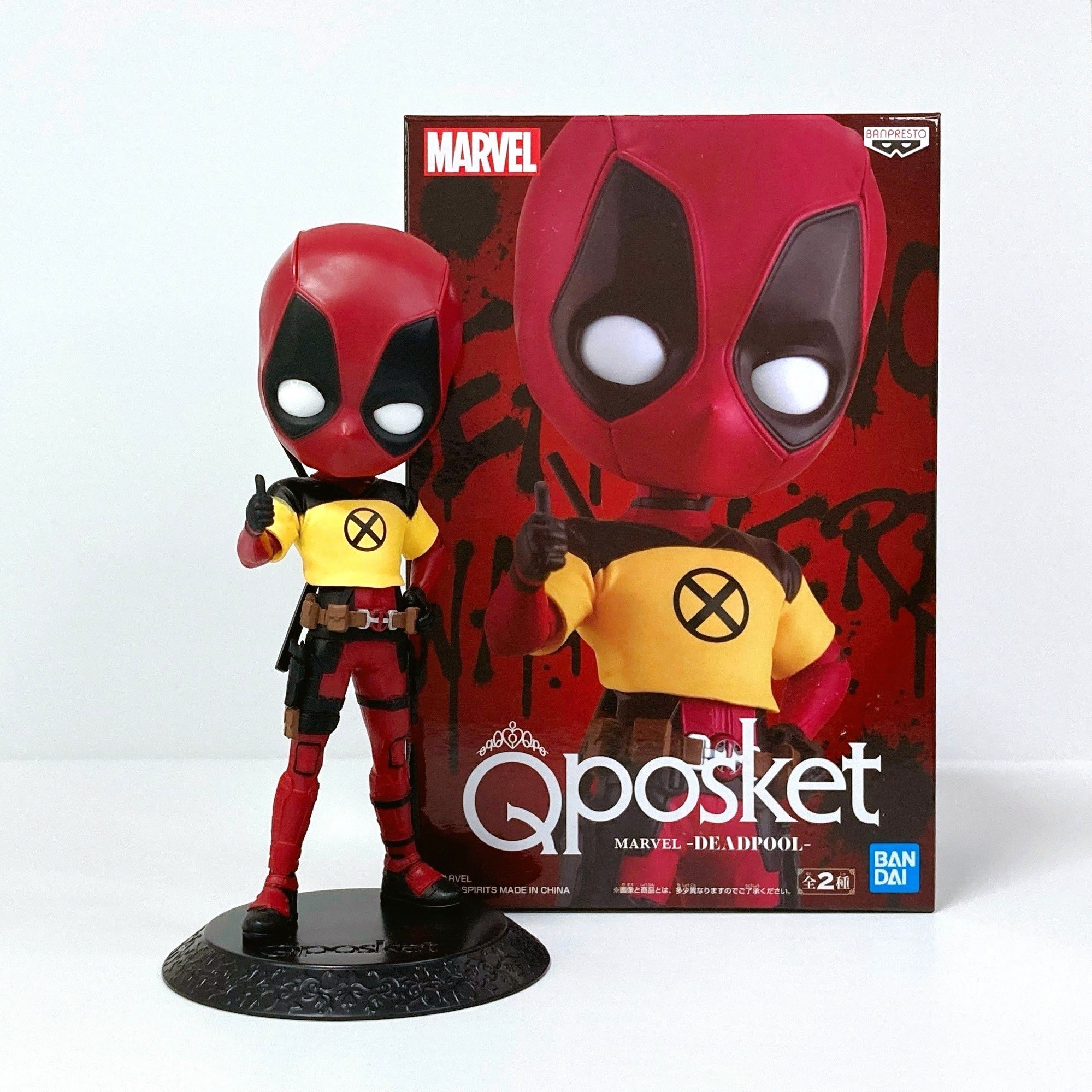 Deadpool - ver.B ของแท้ JP - Q Posket Banpresto [โมเดล Marvel]