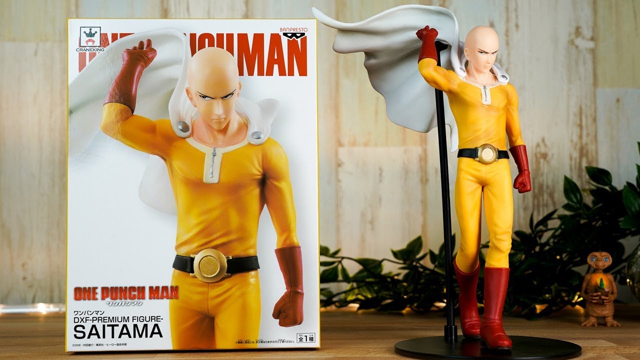 Saitama ของแท้ JP - DXF Premium Figure Banpresto [โมเดล One Punch Man]