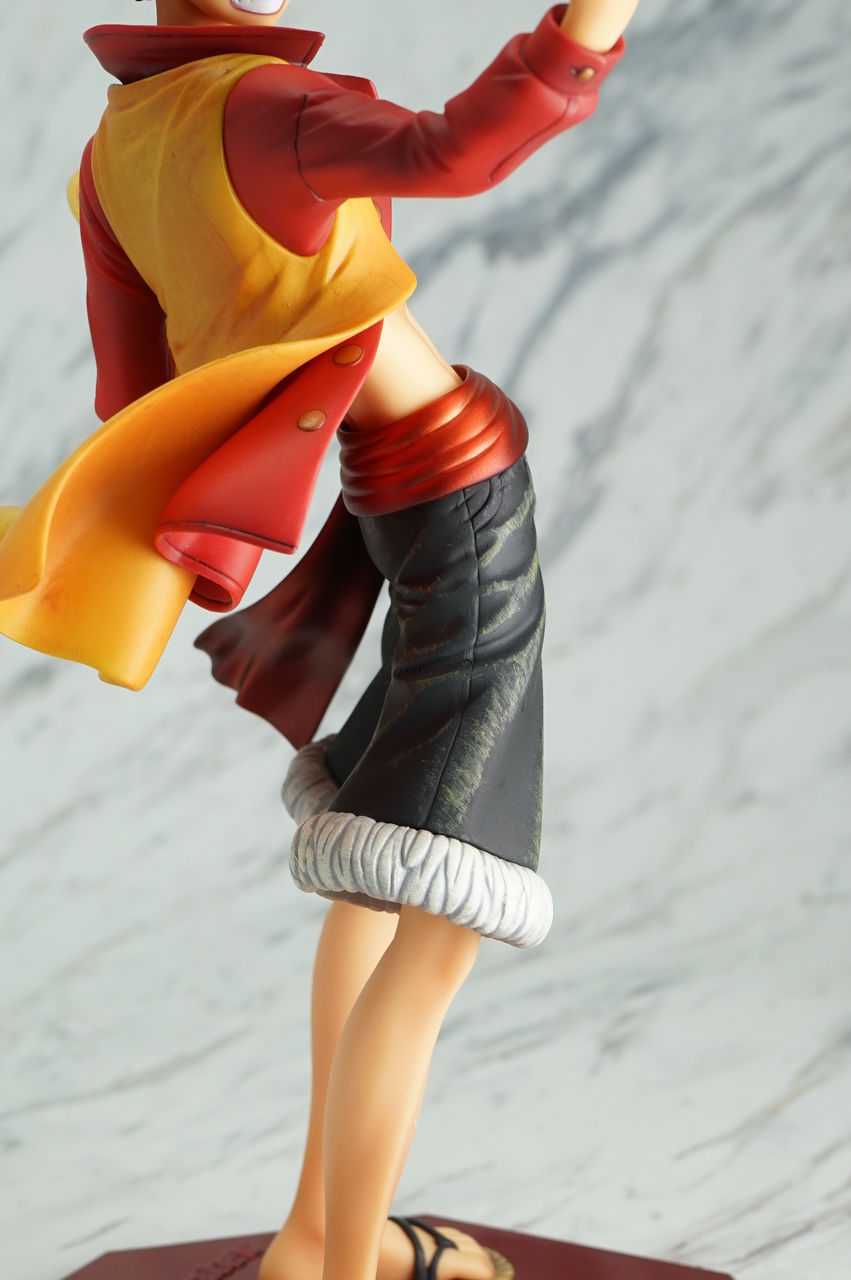 Luffy Film Z ของแท้ JP แมวทอง - POP Megahouse [โมเดลวันพีช]