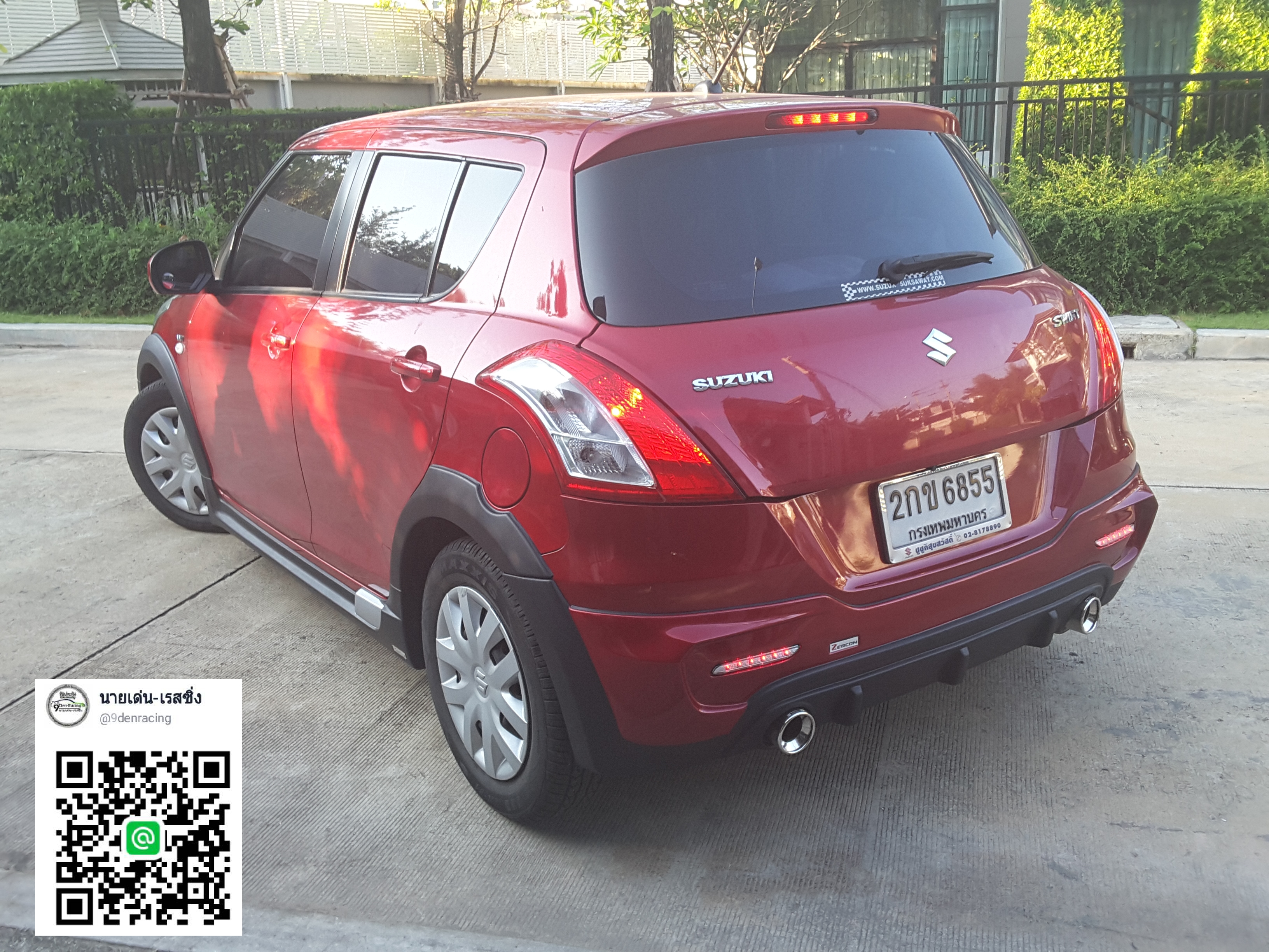 9DEN-Z-I VS SUZUKI SWIFT'12-16 [ชุดแต่งระดับไฮเอ็นซ์สูงล้ำด้วยคุณภาพทั้งดีไซด์และวัสดุสะท้อนเหตุผลด้านราคา..ต้องสัมผัสถึงรู้]