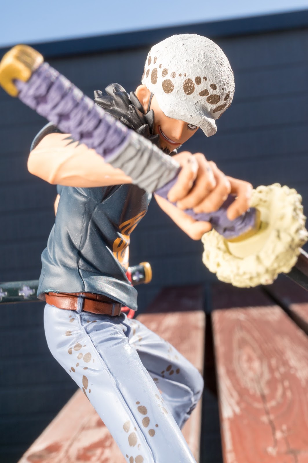 Law ของแท้ JP แมวทอง - Scultures Banpresto [โมเดลวันพีช]