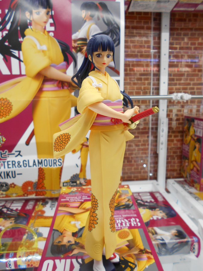 Okiku ของแท้ JP แมวทอง - Glitter & Glamours Banpresto [โมเดลวันพีช]