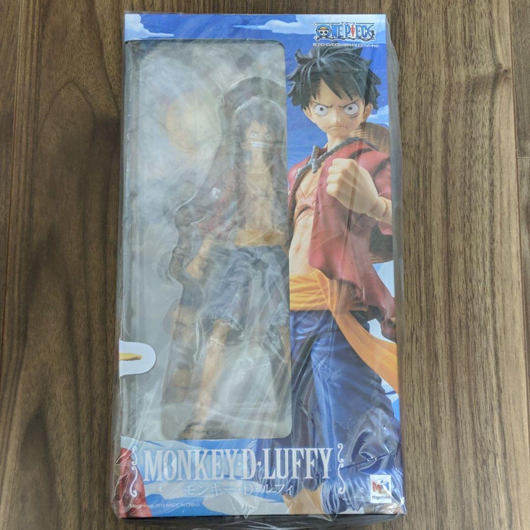 Luffy (ขยับได้) ของแท้ JP แมวทอง - Variable Action Heroes Megahouse [โมเดลวันพีช]