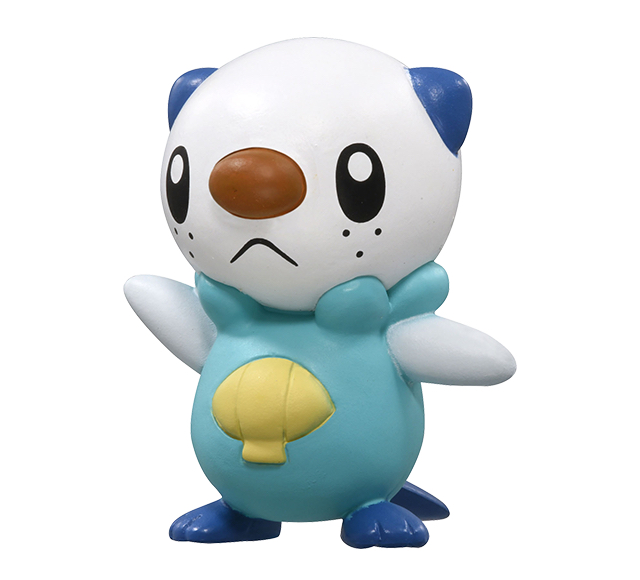 Oshawott ของแท้ JP - Monster Collection Takara Tomy [โมเดลโปเกมอน]