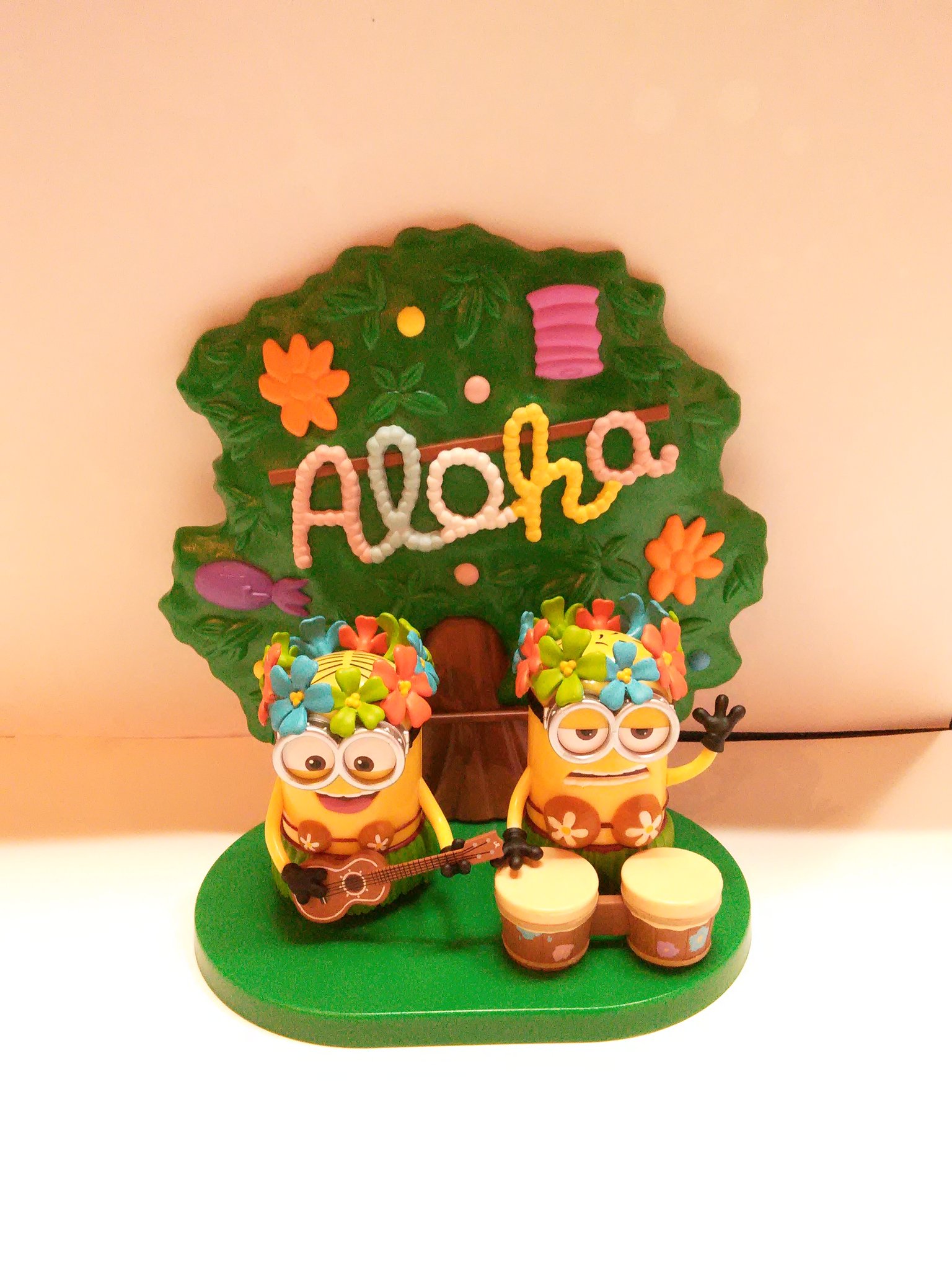 Minion Aloha Set ของแท้ JP - Sega [โมเดลมินเนี่ยน] (2 ตัว)