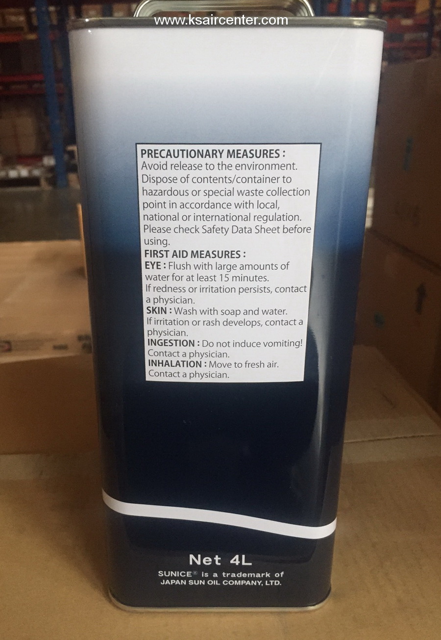 น้ำมันคอมเพรสเซอร์ SUNICE (SUNISO) SL-68S