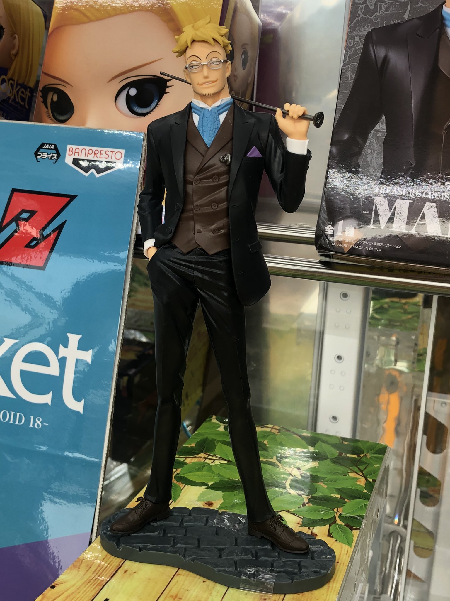 Marco ของแท้ JP แมวทอง - Treasure Cruise World Journey Banpresto [โมเดลวันพีช]