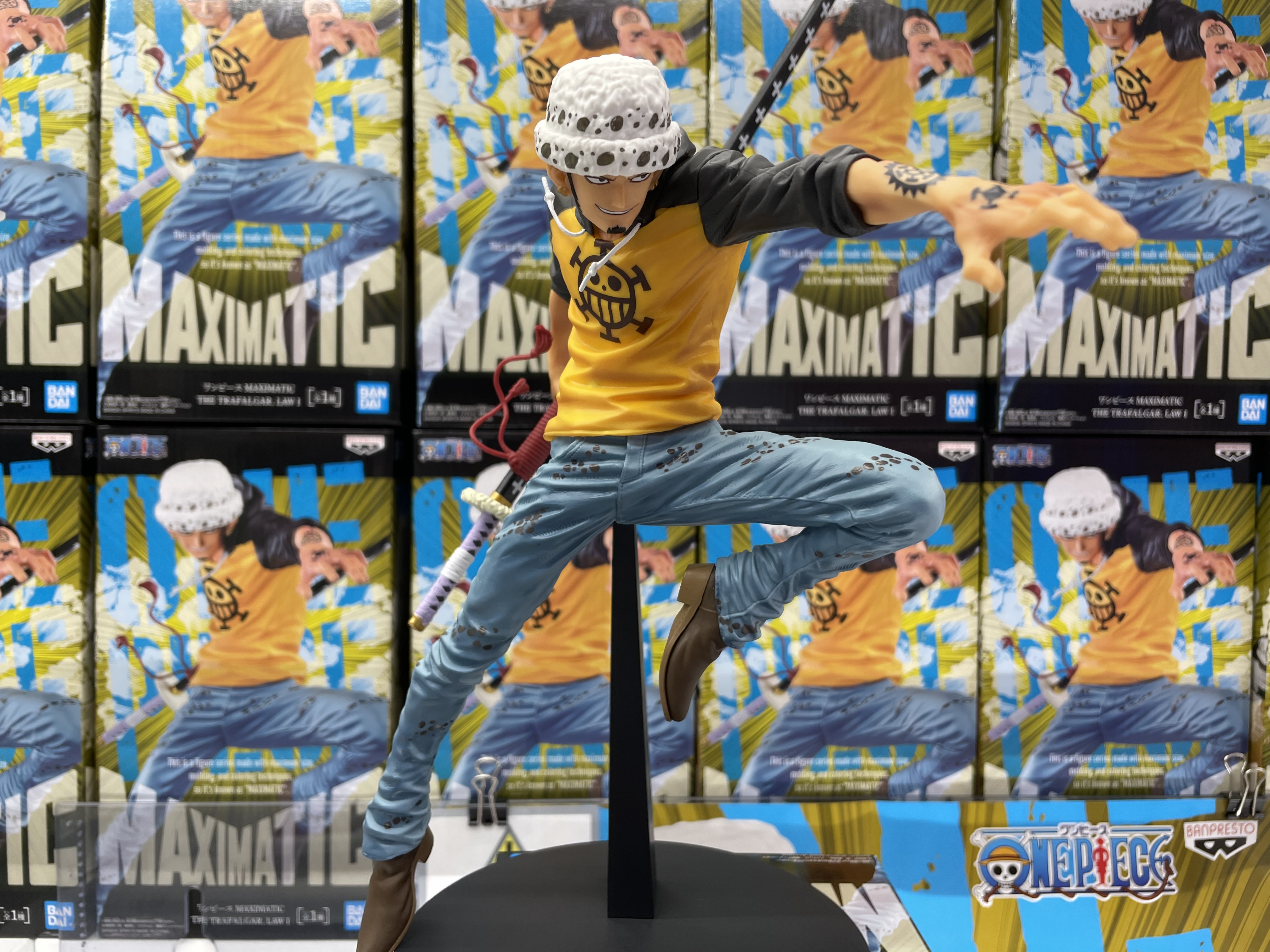 Law ของแท้ JP แมวทอง - Maximatic Banpresto [โมเดลวันพีช]