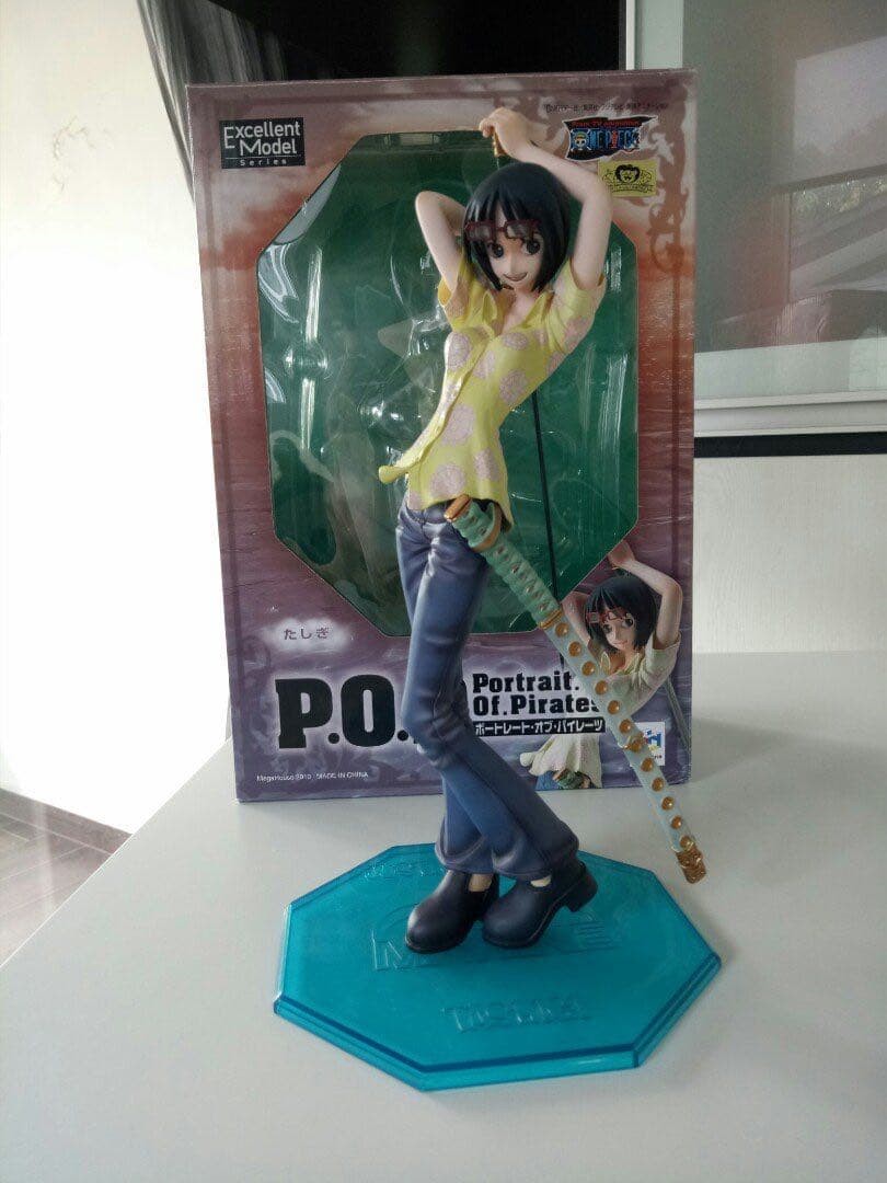 Tashigi ของแท้ JP แมวทอง - POP NEO Megahouse [โมเดลวันพีช]