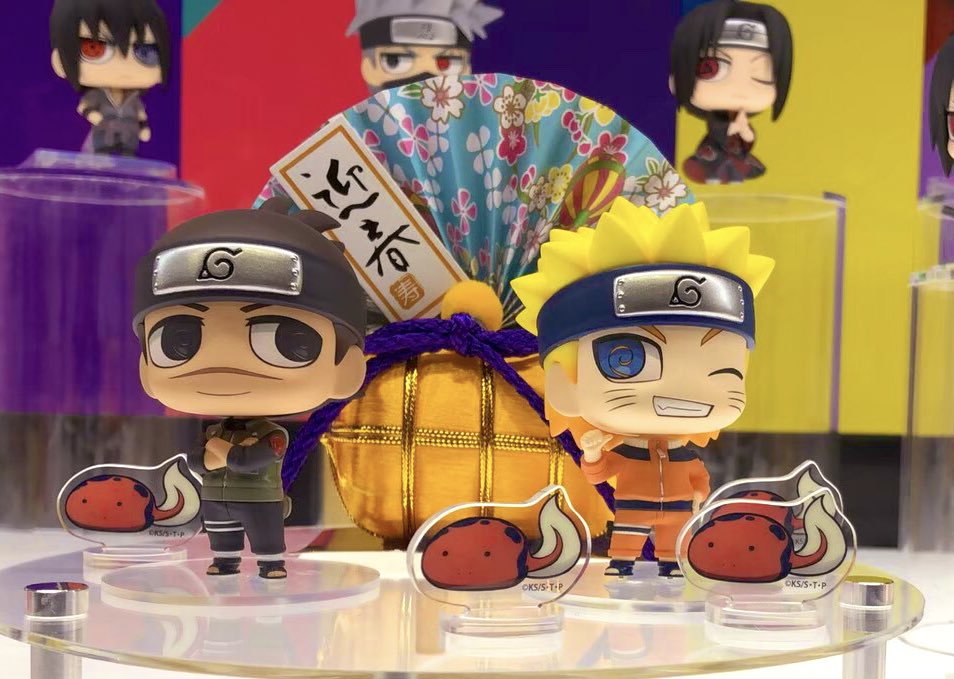 Naruto & Iruka ของแท้ JP - ChimiMegaBuddyProject Megahouse [โมเดลนารูโตะ] (2 ตัว)