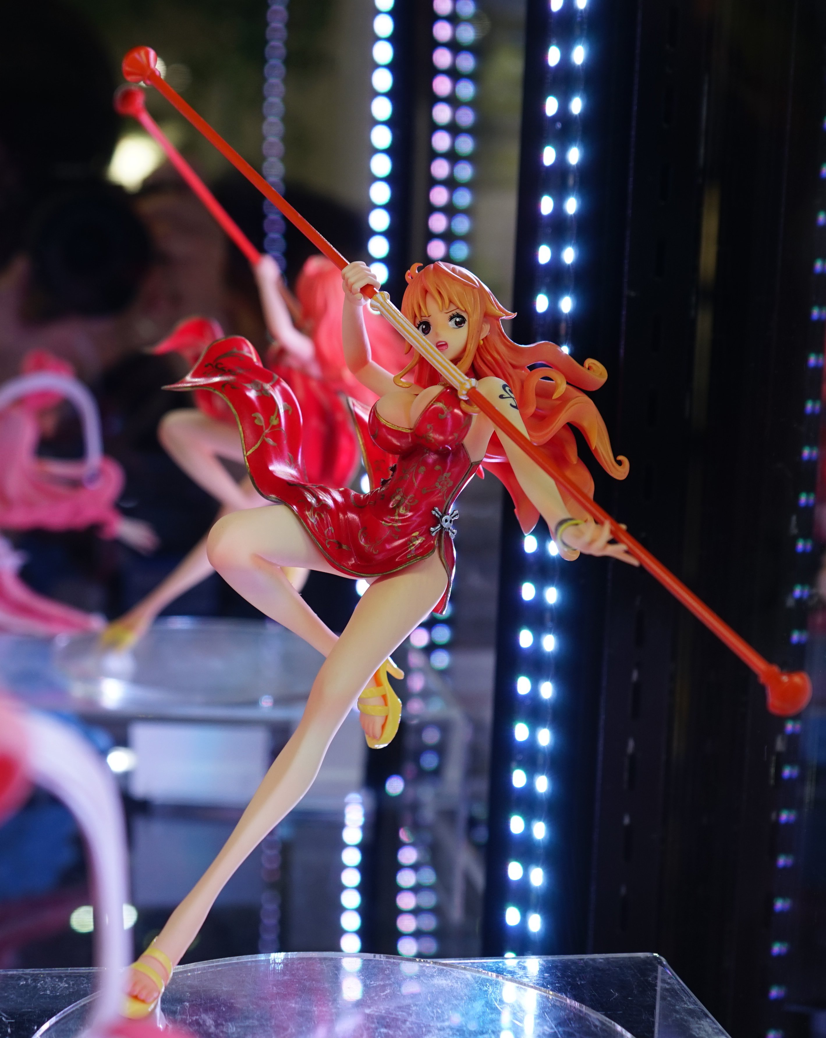 Nami ของแท้ JP แมวทอง - Banpresto World Figure Colosseum [โมเดลวันพีช]