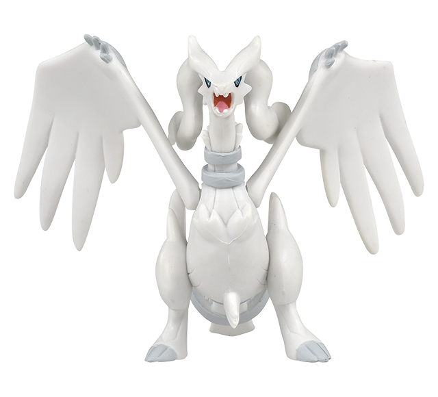 Reshiram ของแท้ JP - Monster Collection Takara Tomy [โมเดลโปเกมอน]