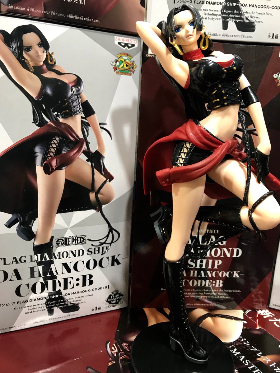 Boa Hancock Code B ของแท้ JP แมวทอง - Flag Diamond Ship Banpresto [โมเดลวันพีช]
