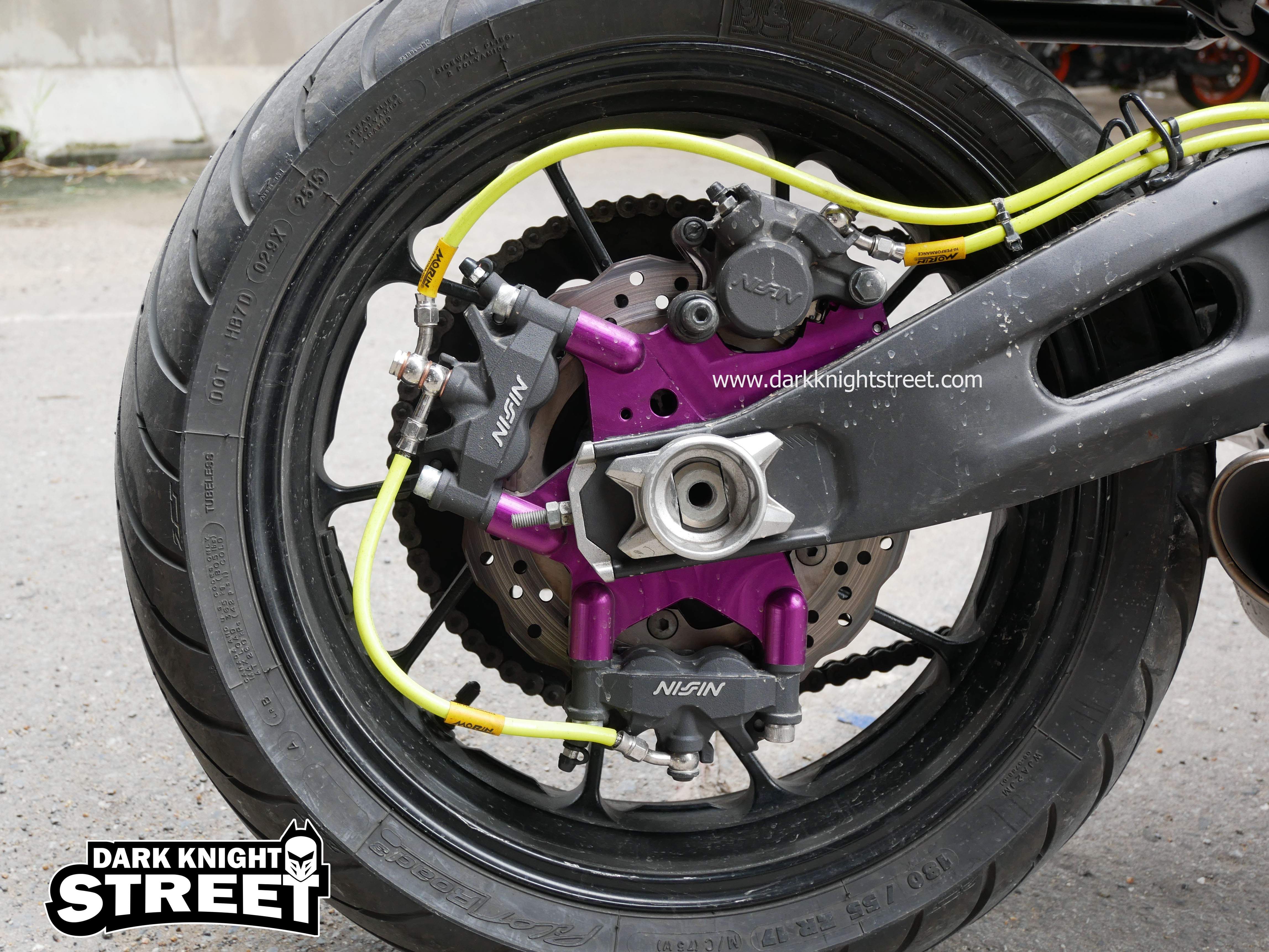 Yamaha MT07, FZ07 Dual calipers bracket