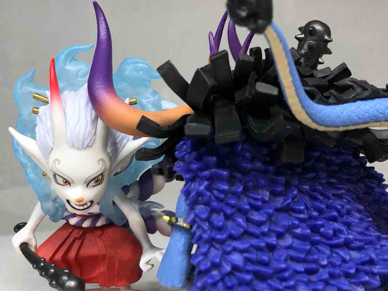 Kaido VS Yamato Jump Set ของแท้ JP แมวทอง - WCF Banpresto [โมเดลวันพีช] (2 ตัว)
