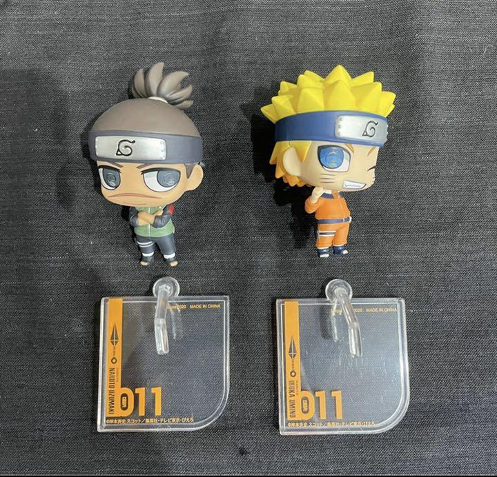 Naruto & Iruka ของแท้ JP - ChimiMegaBuddyProject Megahouse [โมเดลนารูโตะ] (2 ตัว)