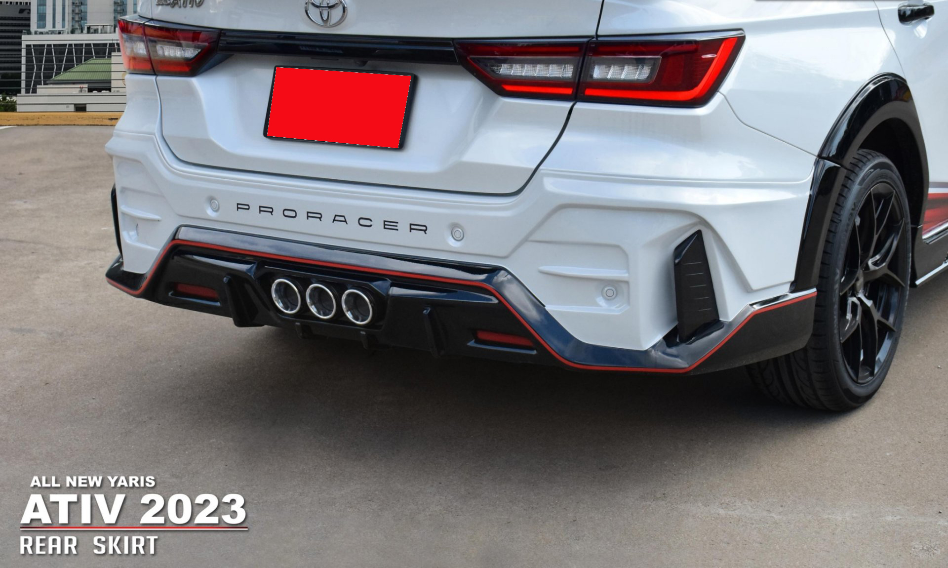 PRORACER VS Toyota Yaris Ativ 4D 2022-On [แบบนี้ซิไม่มีใครเหมือนเรา!]