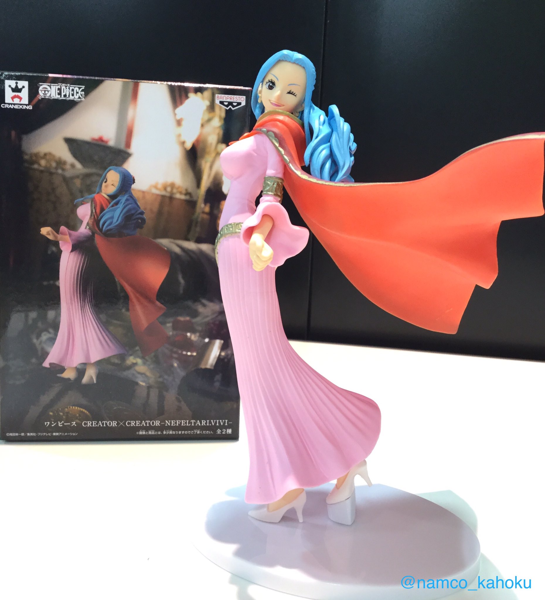 Vivi ของแท้ JP แมวทอง - Creator X Creator Banpresto [โมเดลวันพีช]