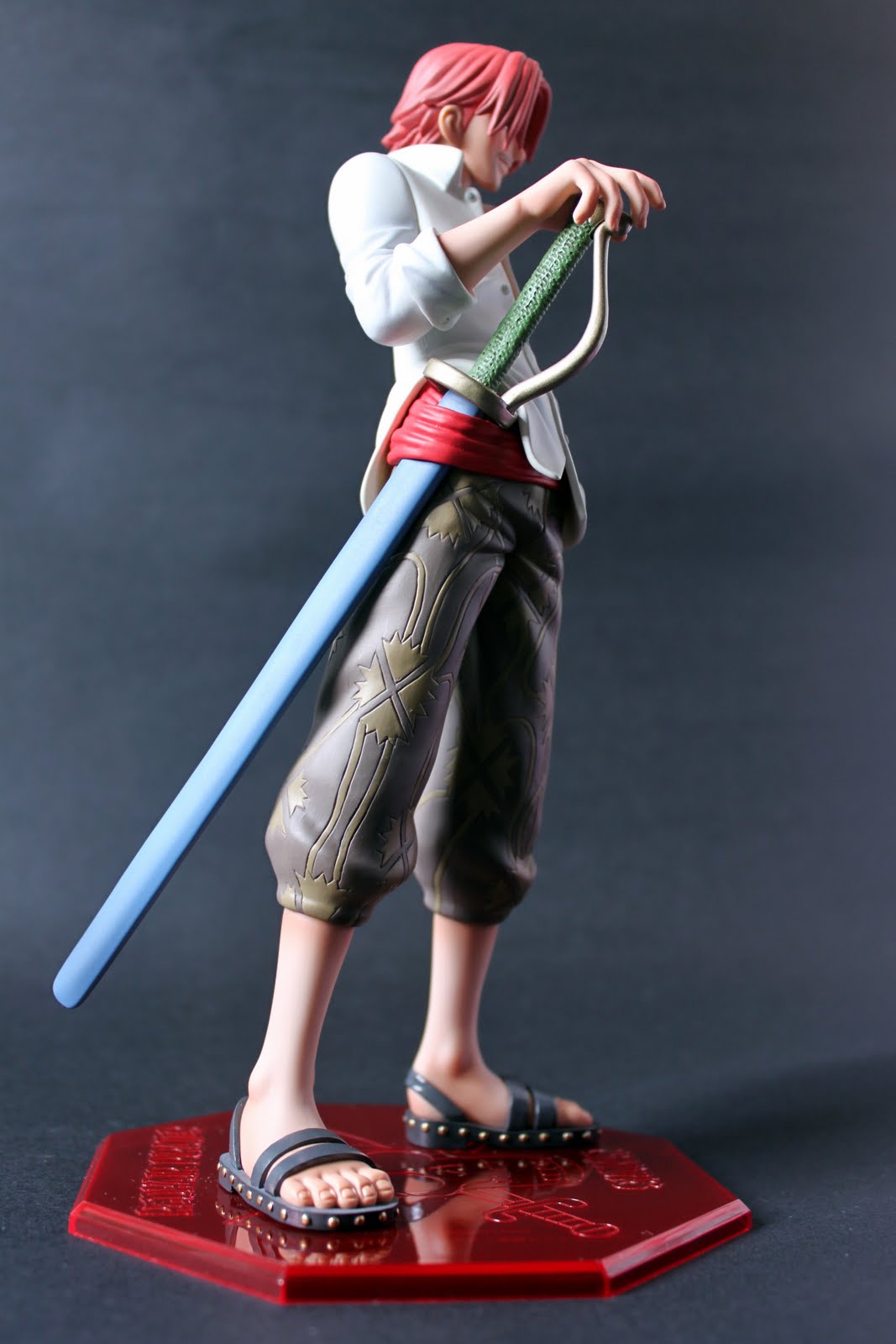 Shanks ของแท้ JP แมวทอง - POP NEO Megahouse [โมเดลวันพีช]