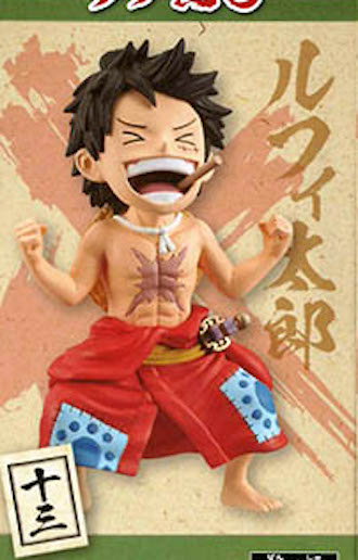 Luffy Wano ของแท้ JP แมวทอง - WCF Banpresto [โมเดลวันพีช]