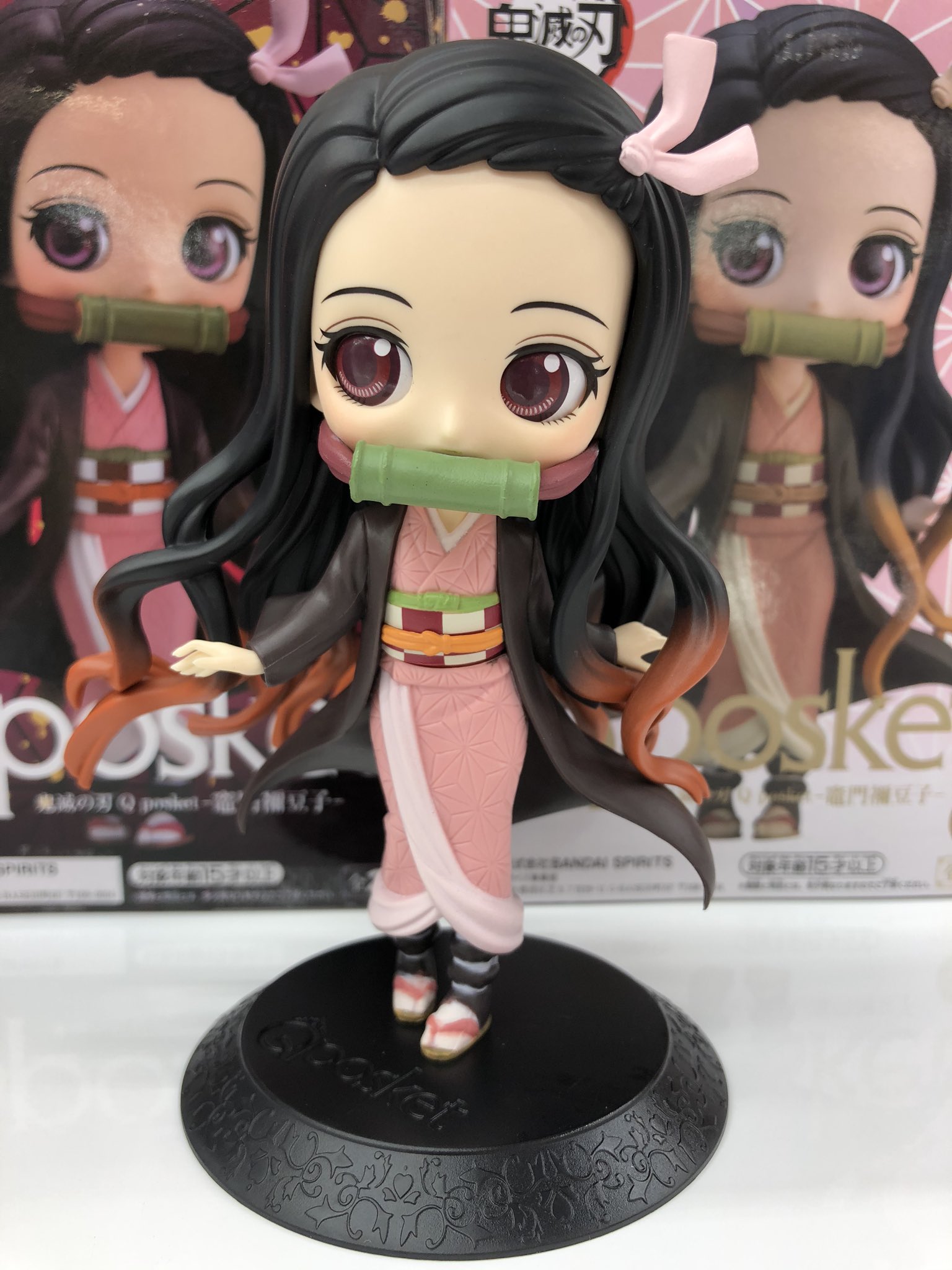 Nezuko ของแท้ JP - Q Posket Banpresto [โมเดล Demon Slayer]