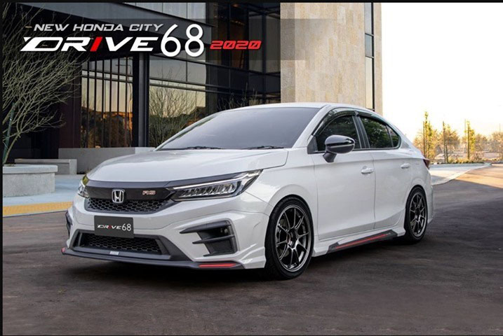 Drive68 VS Honda City 4Drs. ใส่รุ่น SV,RS'20-ปัจจุบัน [ชุดแต่งที่่คู่ควรการขับขี่แบบสปอร์ตอย่างคุณๆ]