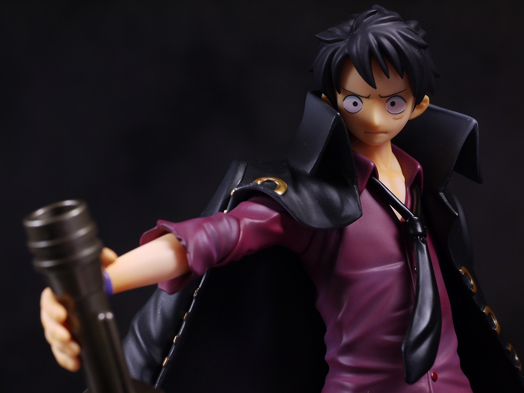 Luffy Strong World ของแท้ JP แมวทอง - POP Megahouse [โมเดลวันพีช]