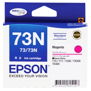 ตลับหมึกอิ้งค์เจ็ท [Epson] 73N (T105390) สีม่วงแดง