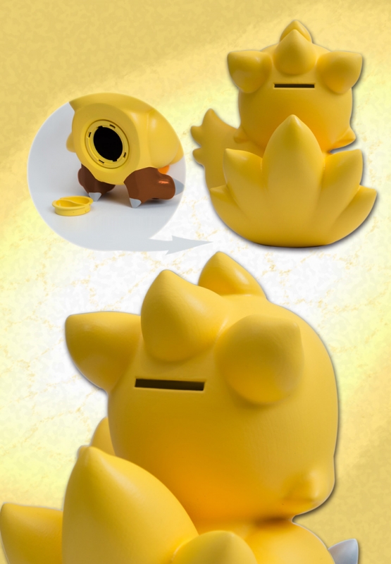 Chocobo ของแท้ JP - Mascot Coin Bank Square Enix [กระปุกออม Final Fantasy]