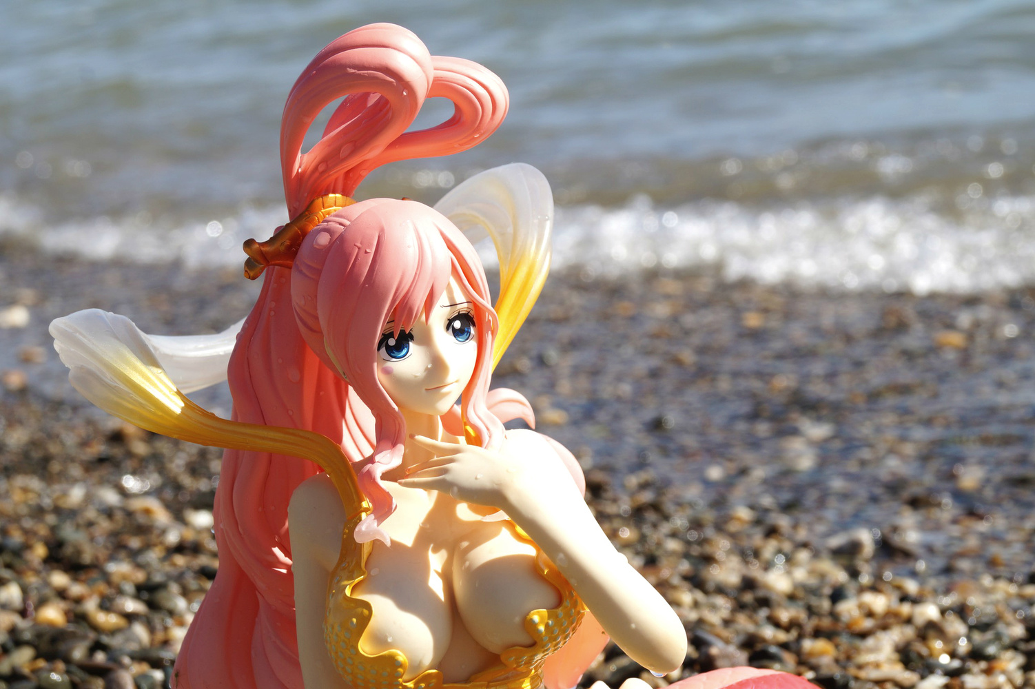Shirahoshi ของแท้ JP แมวทอง - Figuarts Zero Bandai [โมเดลวันพีช]