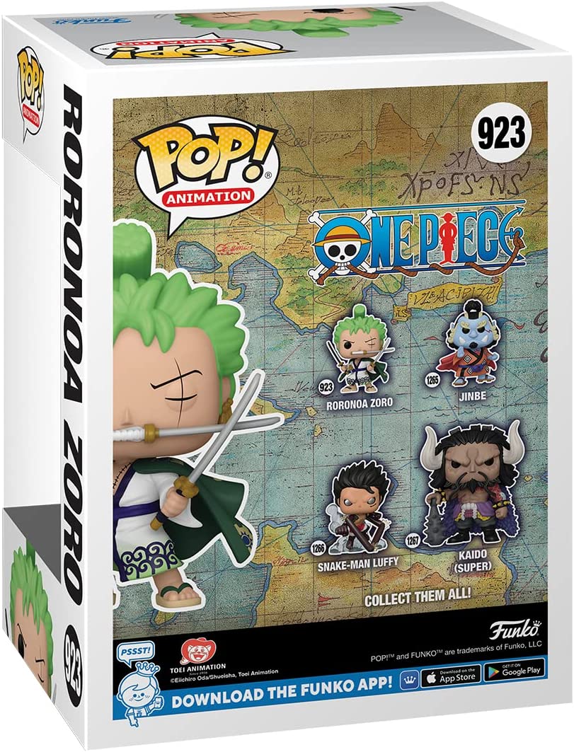 Zoro Wano ของแท้ USA - PoP Funko [โมเดลวันพีช]