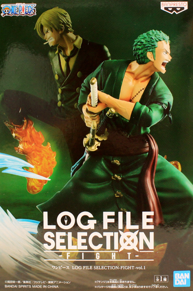 Zoro ของแท้ JP แมวทอง - Log File Selection Banpresto [โมเดลวันพีช]