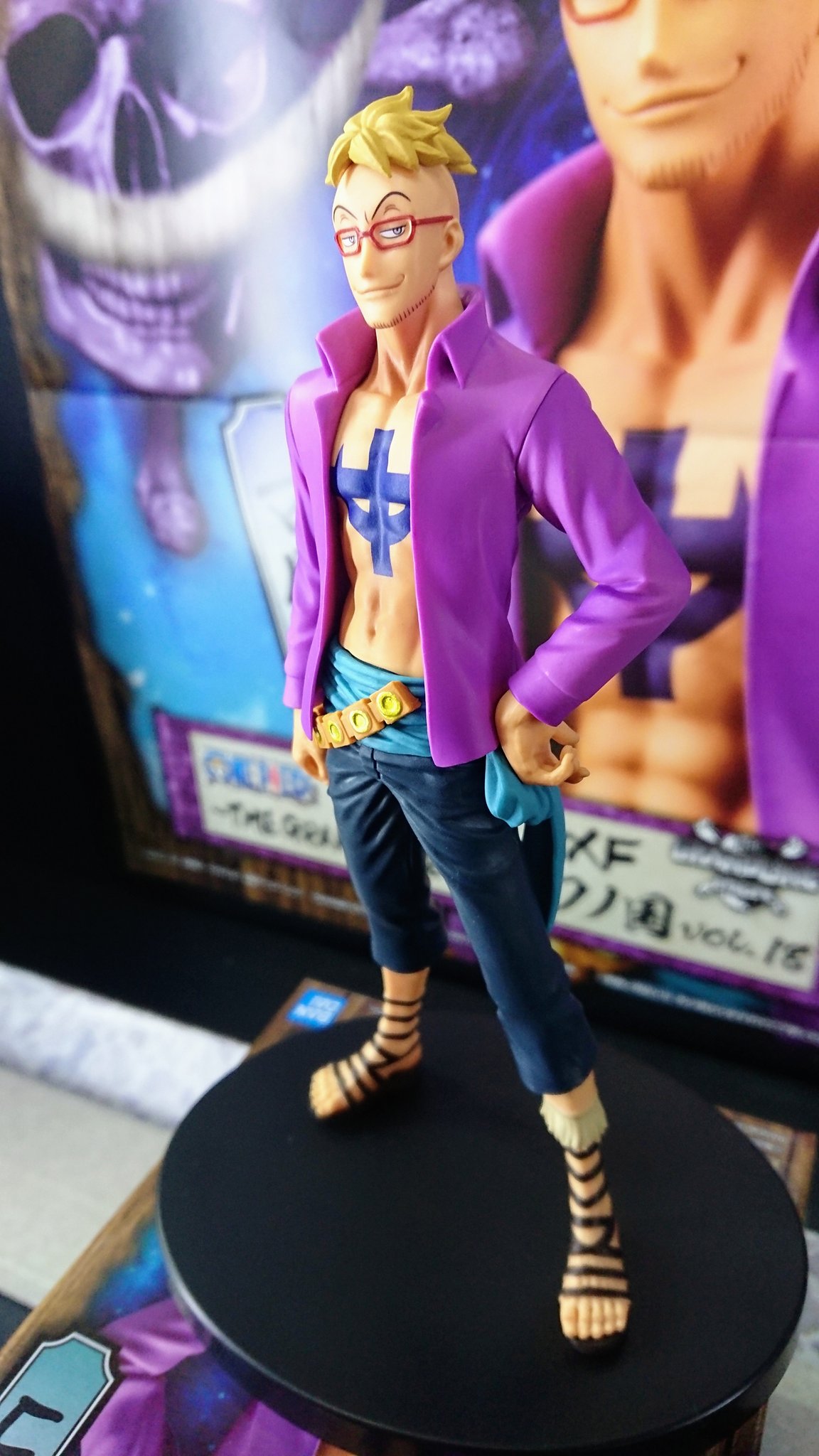Marco Wano ของแท้ JP แมวทอง - Grandline Men Banpresto [โมเดลวันพีช]