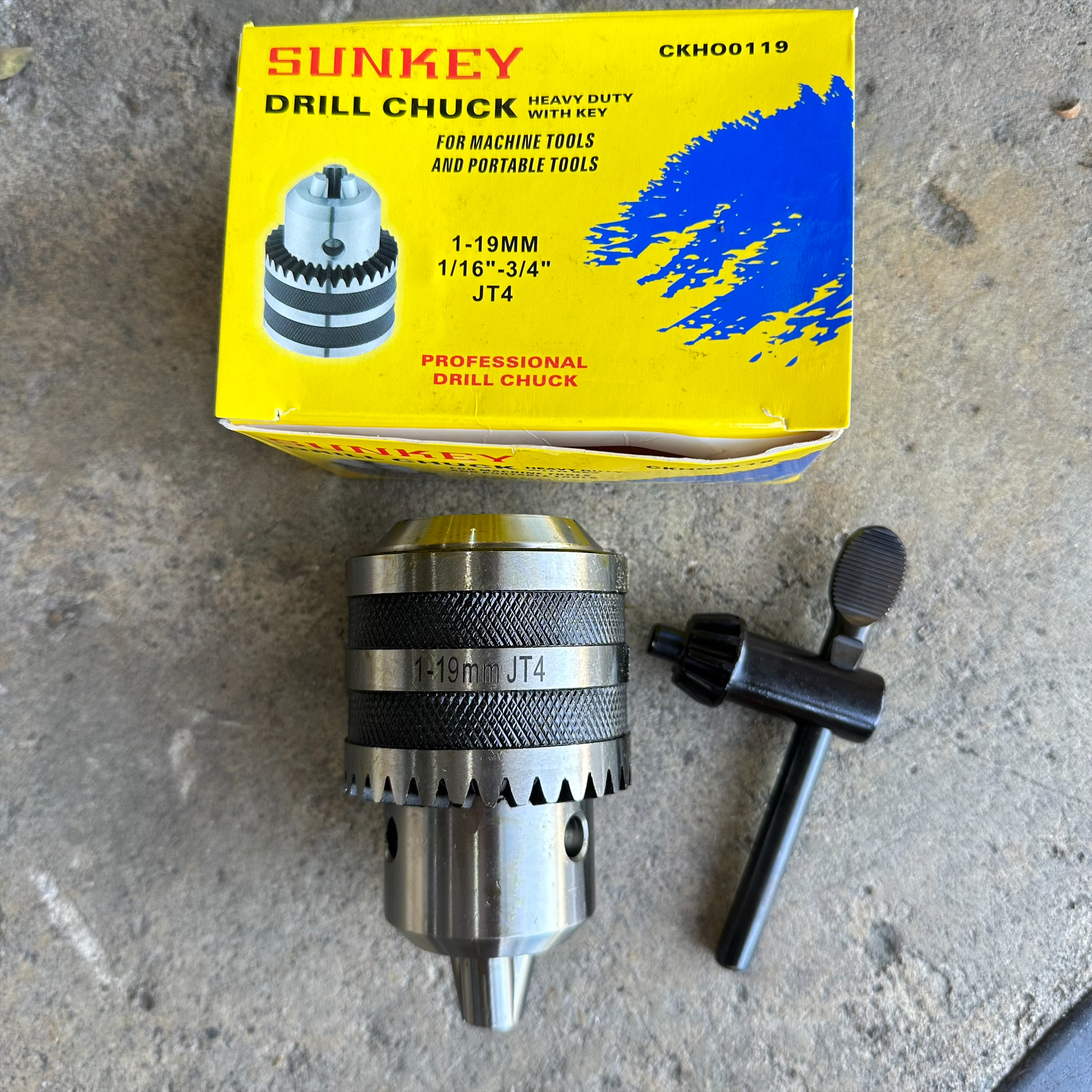 หัวสว่านรูเตเปอร์ ใช้กับสว่านแท่น