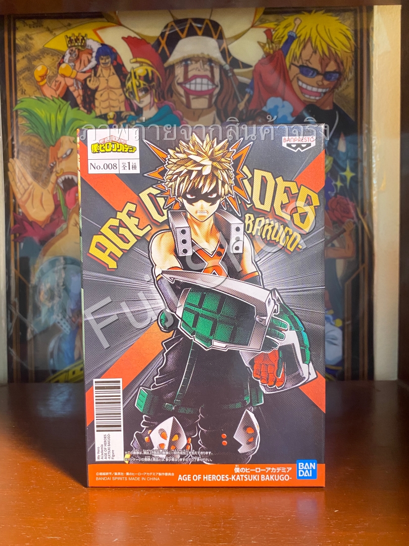 Bakugo ของแท้ JP - Age of Heroes Banpresto [โมเดล My Hero Academia]