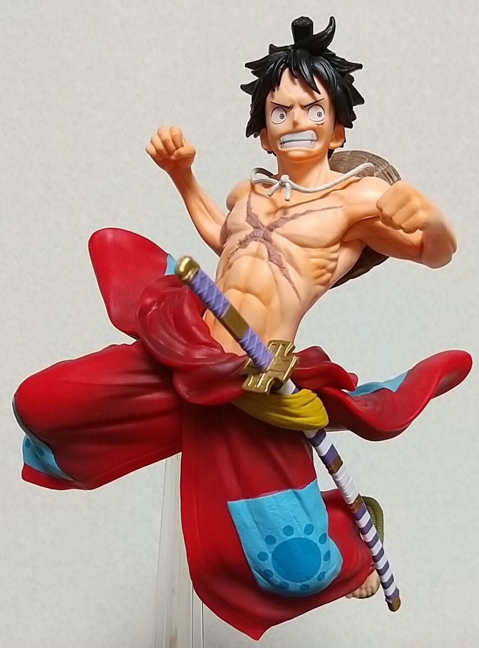 Luffy Wano ของแท้ JP แมวทอง - Ichiban Kuji Banpresto [โมเดลวันพีช]