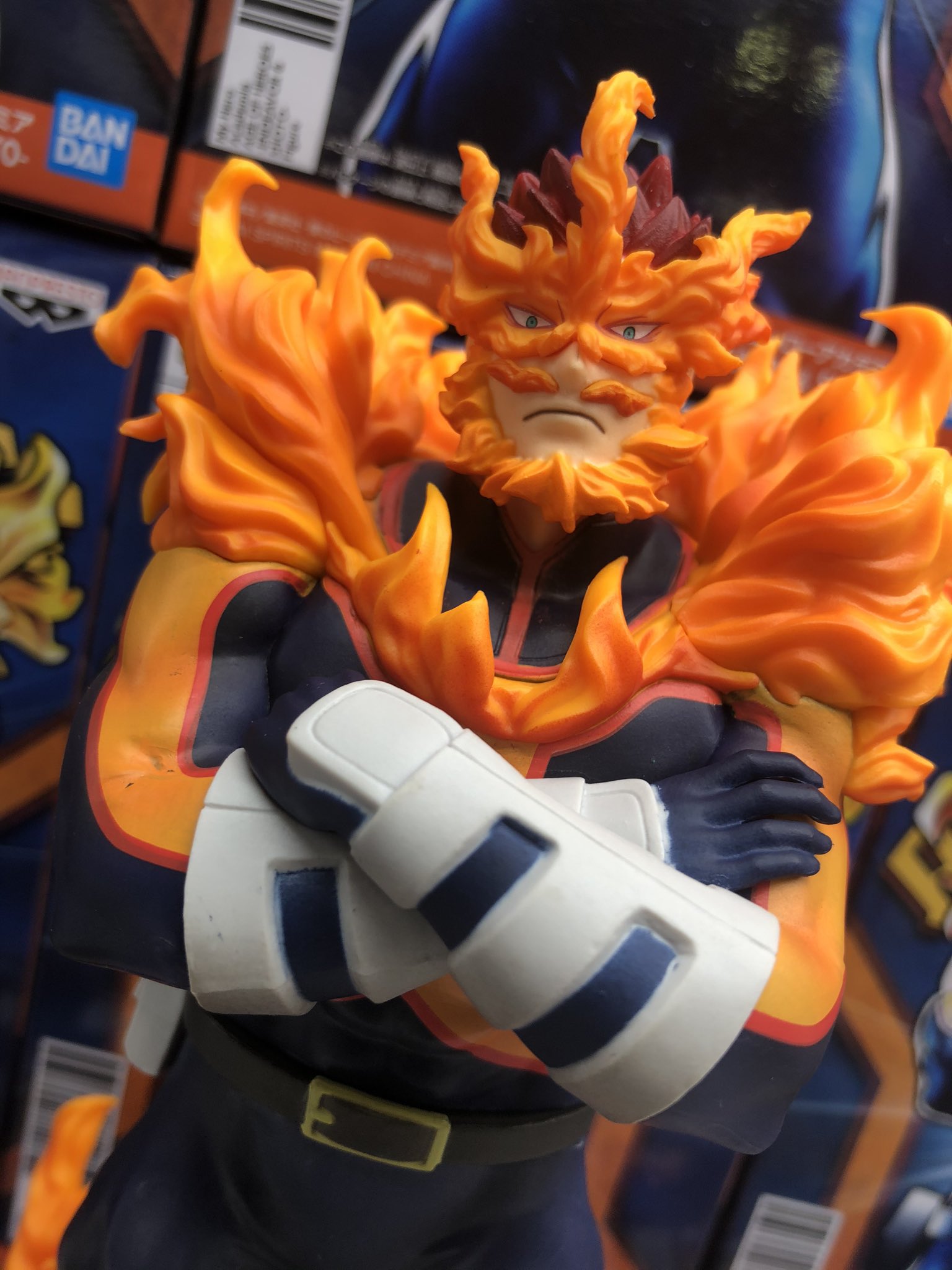 Endeavor ของแท้ JP - Age of Heroes Banpresto [โมเดล My Hero Academia]