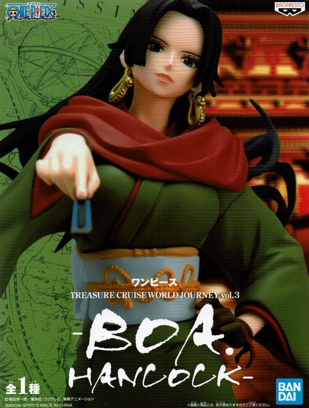 Boa Hancock ของแท้ JP แมวทอง - Treasure Cruise World Journey Banpresto [โมเดลวันพีช]