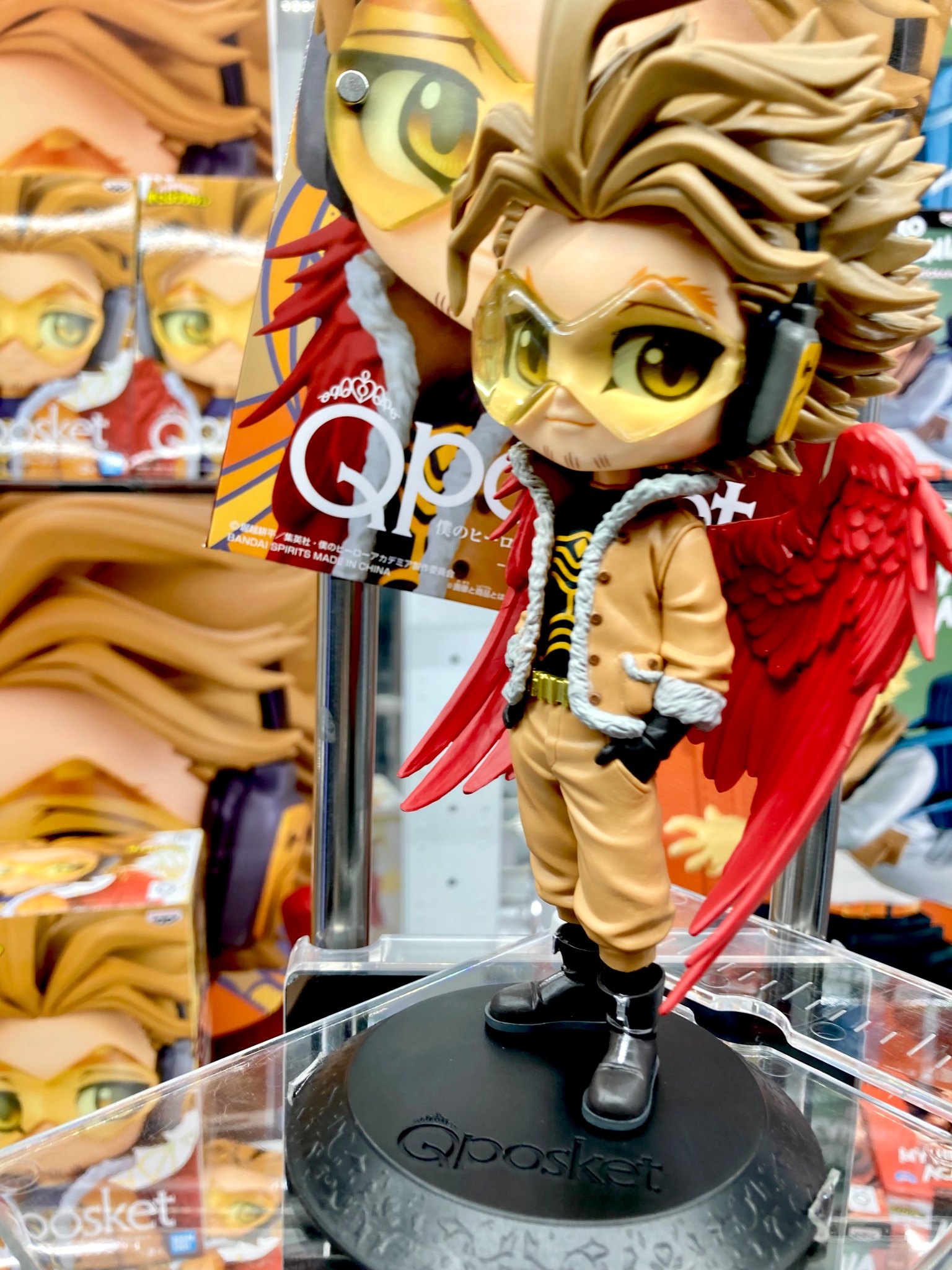 Hawks ของแท้ JP - Q Posket Banpresto [โมเดล My Hero Academia]